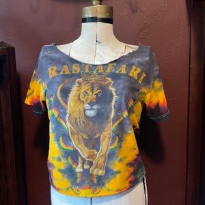 VTG Rastafari Lion Tshirt